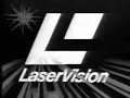 laservision logo 1981 1999 b u0026w