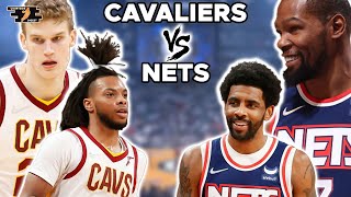 Nets vs Cavs LIVE Watch Along - Will Durant and Kryie Get KNOCKED OUT?