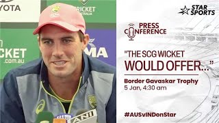 Pat Cummins' Press Conference ahead of the Sydney Test | #AUSvINDOnStar