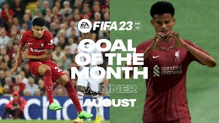 Liverpool FC's Goal of the Month result | August