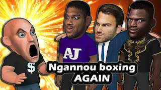 Dana's shocked - Ngannou vs Joshua is official