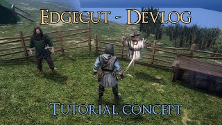 Edgecut - Tutorial area concept - Godot 3.6 Devlog