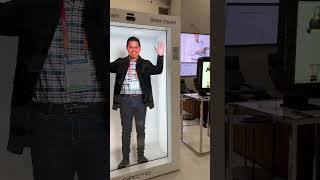 The holodeck is here - quick beam of a live stream hologram (real-time)
