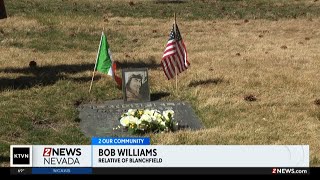 Members of the community gathered to honor the live and legacy of the Irish American airmail pilot