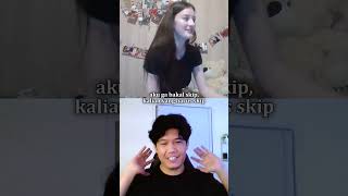 bule kalau udah sayang sama orang indo pasti begini #shorts #ometv #omegle #funny