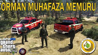 GTA 5 ORMAN MUHAFAZA MEMURU-MİTSUBİSHİ L200-ARAÇ YANGINI ORMANA SIÇRADI !-LSPDFR#2