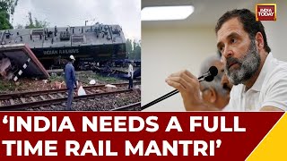 Congress Attacks Centre Over Bengal Train Tragedy Says Centre Should Upgrade Safety System