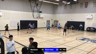 Winter Season | D1 | Markham vs Straw Hats | 20250125