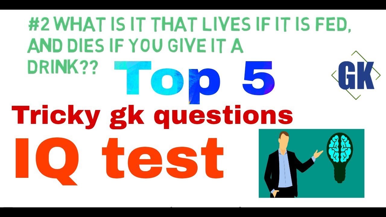 Top 5 Tricky Gk Questions To Test Your Iq Youtube