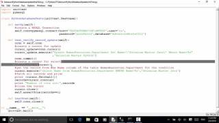 Selenium Python Webdriver Tutorial - Verify Update Record In Database