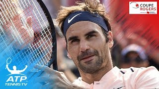 Best shots from Roger Federer's win over Robin Haase | Coupe Rogers Montreal 2017 Semi-Final