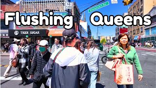 4K | Exploring Flushing Queens | NYC Largest Chinatown | USA Travel