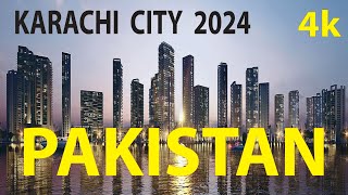 Karachi City 2024 , Pakistan 4K By Drone