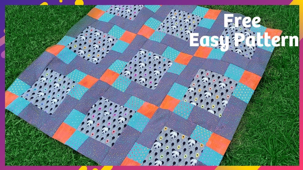 Baby Quilt Block Patterns Lone Star Baby Quilt Tutorial Part I