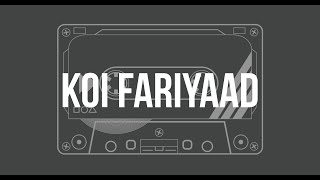 Koi Fariyaad | Unplugged Karaoke with Lyrics | Jagjit Singh | Tum Bin | Melodic Soul