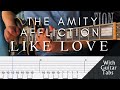 The Amity Affliction- Like Love Cover (Guitar Tabs On Screen)