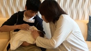 ビニール袋で泣き止む!?、弟の授乳、あちゃん病院をちょっと抜け出す