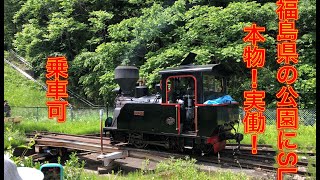 福島県の公園に本物の動くSL　乗車してみませんか？