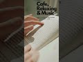 따뜻하고 고소한 라떼 한잔 마셔주기☕️｜when you want to drink a cup of hot and savory latte at a café you often visit