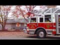 PRE ARRIVAL Working House Fire Toms River NJ 11-10-24