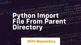 python import file from parent directory