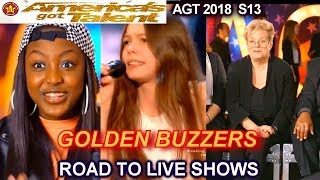 Courtney Hadwin Angel City Chorale & Flau'jae GOLDEN BUZZERS ROAD TO LIVES America's Got Talent AGT