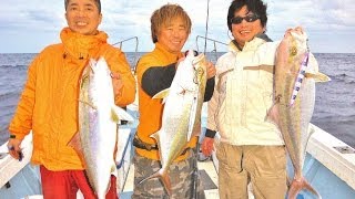 114慶良間船釣りKYOEIⅢ[深海ジギング]カンパチアカジンマグ,ガーラ等★内田さん御一行様♪