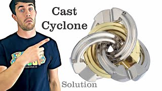 Cast Cyclone from Hanayama - Solution