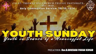 ST Thomas (SPG) Church Telugu Pastorate Holy Communion Service (20-10-2024)