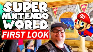 Visiting SUPER NINTENDO WORLD for My First Time in Universal Hollywood