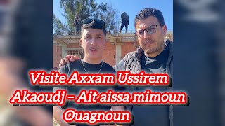 Solidarité : Visite Axxam Ussirem Akaoudj – Ait aissa mimoun. Ouagnoun 🙏