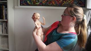 WARNING Doll nudity!! Merrydollround Komorebi body boxopening