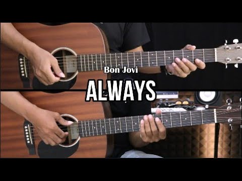 Always Bon Jovi Easy Guitar Tutorial Guitar Lessons Guitar