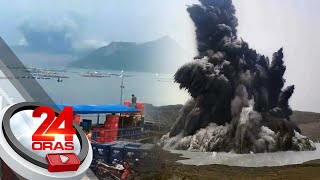 Taal Volcano erupts, placed on Alert Level 3 | 24 Oras