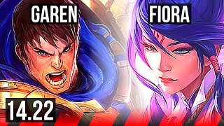 GAREN vs FIORA (TOP) | NA Master | 14.22