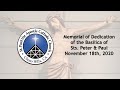 Memorial of Dedication of the Basilica of Sts. Peter & Paul | November 18th, 2020