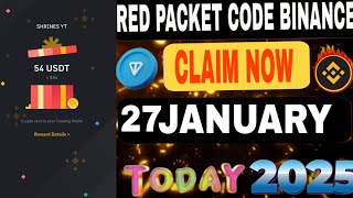 Red Packet Code in Binance Today | Red Packet Code Today Binance | Binance Red Packet Code Today