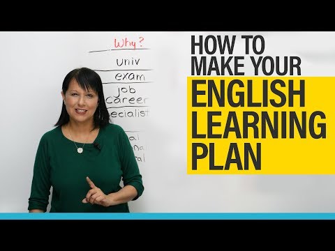 How to make your English learning plan and achieve your goals How to make your English learning plan and achieve your goals