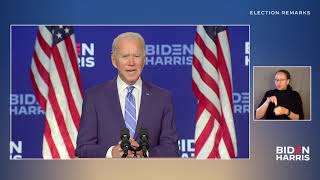 Joe Biden Speaks LIVE about the 2020 Election | Joe Biden For President 2020