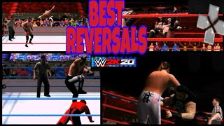 WWE 2K20 PSP Top 7 Best Reversals Complitation In WWE By Phenomenal Saviour