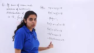 Class 12th β Mean and Variance of Binomial Distribution Problem-2 | Probability | Tutorials Point