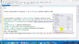 How To Make A Proxy Grabber In VB NET 2012
