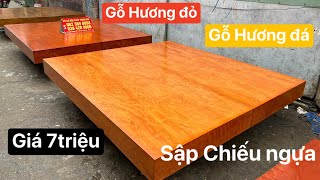 Phân biệt 2 bộ Chiếu ngựa gỗ Hương đá và Hương đỏ nam phi giá chỉ 7triệu,Liên hệ : 082.369.8888