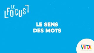 Le sens des mots