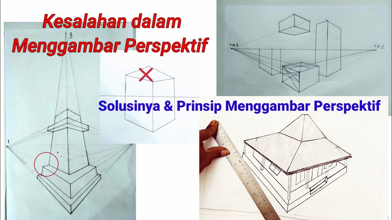 Kesalahan Dalam Menggambar Perspektif Dan Solusinya Serta Prinsip ...