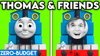 THOMAS \u0026 FRIENDS WITH ZERO BUDGET! (Thomas The Tank Engine PARODY By LANKYBOX!)