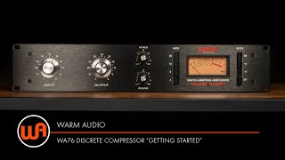 Warm Audio // WA76 Discrete Compressor 