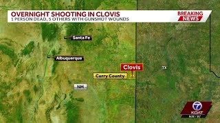 One dead.five wounded after overnight party in Clovis