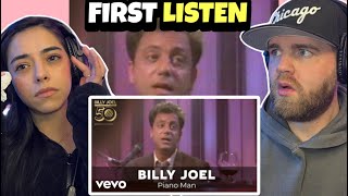 Our First Time Reaction to:  Billy Joel - Piano Man (HIT US HARD)