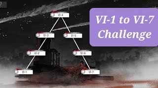 [AFK clear] VI-1 to VI-7 Challenge stages (applicable for normal) [Arknights]